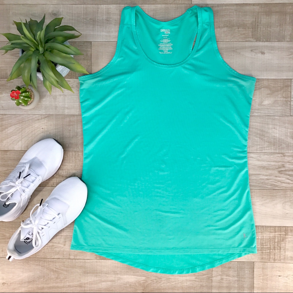 Danskin Turquoise Tank Size M